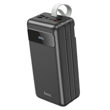 Hoco J86B 60000mAh 22.5W Powermaster Power Bank With LED Lamp - Black